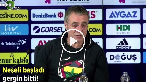 Ersun Yanal'ın basın toplantısı neşeli başladı gergin bitti