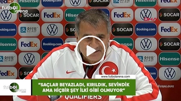 Şenol Güneş: "Saçlar beyazladı, kırıldık, sevindik ama hiçbir şey ilki gibi olmuyor"