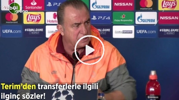 Fatih Terim'den transferlerle ilgili ilginç sözler!