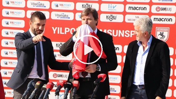 Ertuğrul Sağlam, Samsunspor ile 5 yıllık sözleşme imzaladı