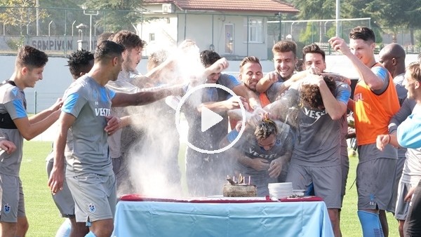 Trabzonspor'da neşeli antrenman
