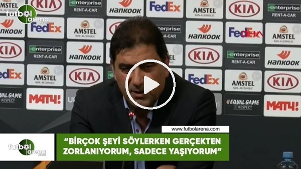 Ünal Karaman: "Birçok şeyi söylerken gerçekten zorlanıyorum, sadece yaşıyorum"