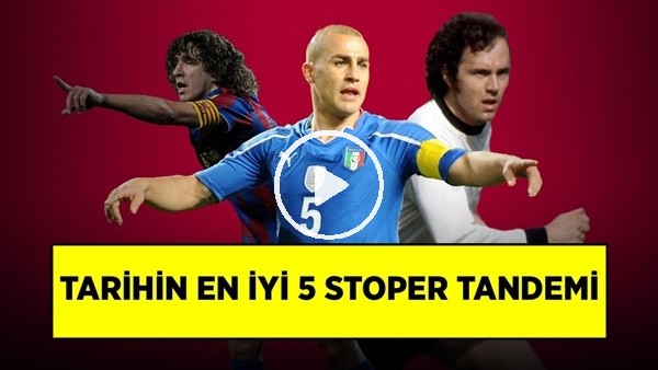 Futbol Tarihinin Gelmiş Geçmiş En İyi 5 Stoper İkilisi | Çağlar ve Merih Hayal Ettiriyor!