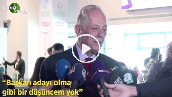 Faruk Süren: "Başkan adayı olma gibi bir düşüncem yok"
