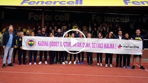 Fenerbahçe'den 'Kadına Şiddete Karşı Sporun Gücü' koşusu