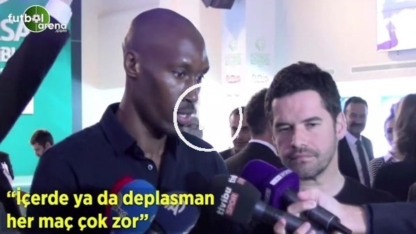 Atiba: "İçerde ya da deplasman her maç çok zor"
