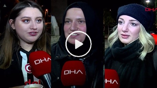 Beşiktaşlı kadın taraftarlardan ortak mesaj