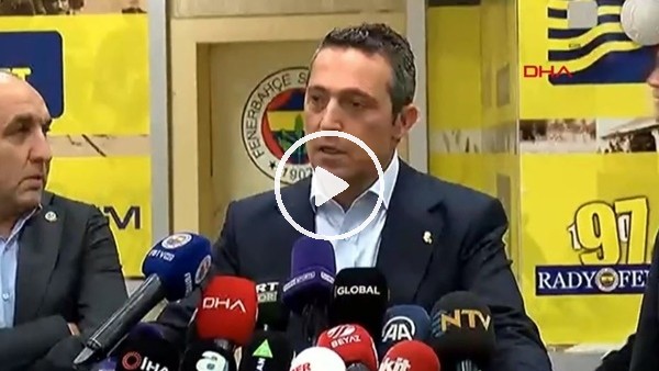Ali Koç, Zorlu Center'da TFF ve MHK Başkanı ile neden görüştüğünü açıkladı