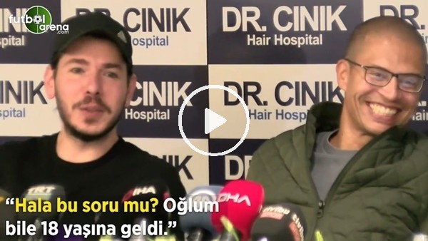 Alex de Souza: "Hala bu soru mu? Oğlum bile 18 yaşına geldi"