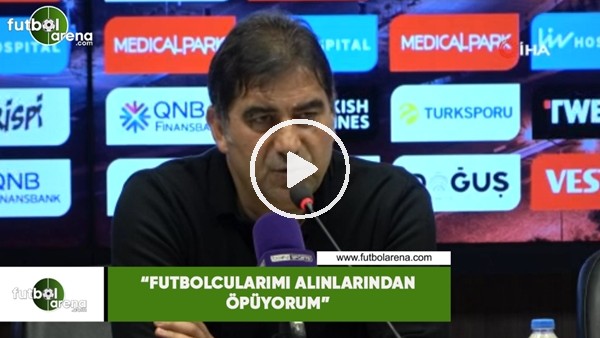 Ünal Karaman: "Futbolcularımı alınlarından öpüyorum"