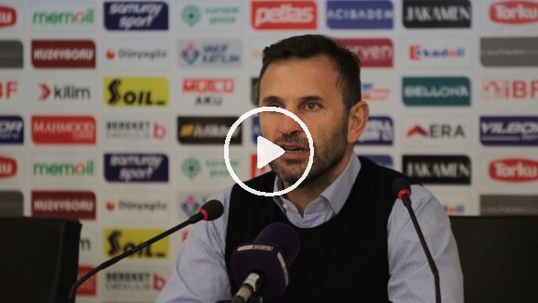 Okan Buruk: "Güzel bir galibiyet oldu, oyuncularımı kutluyorum"