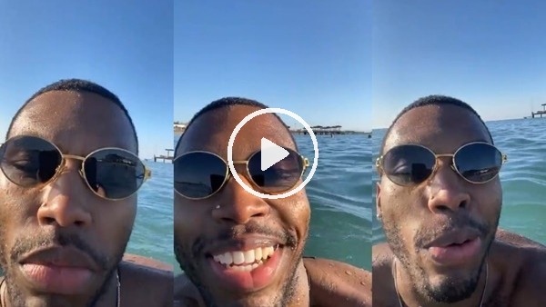 Daniel Sturridge'in deniz keyfi
