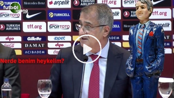 Şenol Güneş: "Başkan prim verecek ama heykelimi yapmışlar en güzel prim bu"