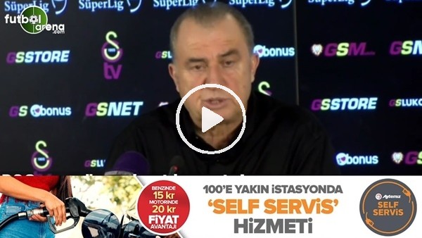 Fatih Terim, PSG maçı öncesi net konuştu! "O maça ne ümitsiz ne de teslim olmuş gibi çıkarız"