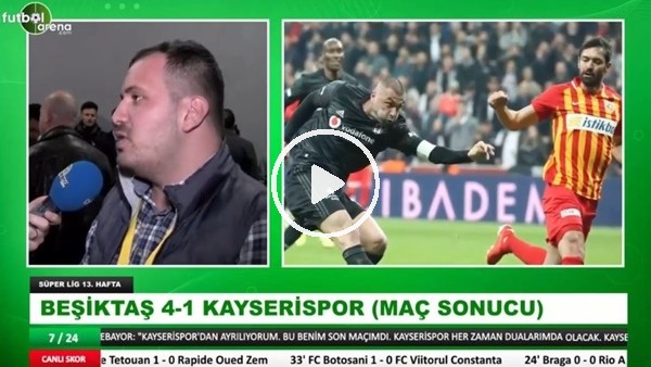Abdulkadir Paslıoğlu: "Kayserisporlu futbolcular iyi bir direnç ortaya koyamadı"