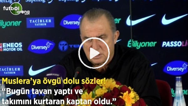 Fatih Terim'den Muslera övgü dolu sözler