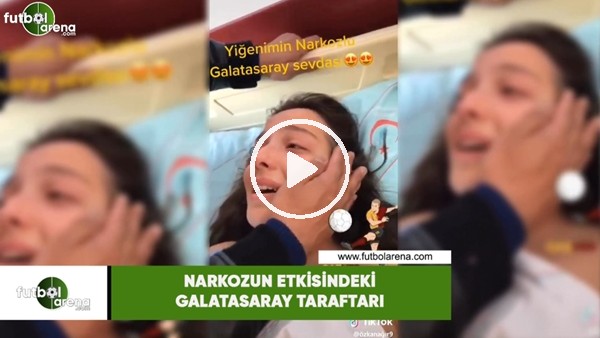 Narkoz etkisindeki Galatasaray taraftarı