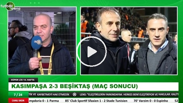 Çağdağ Sevinç, Kasımpaşa - Beşiktaş maçından öne çıkan notlar aktardı
