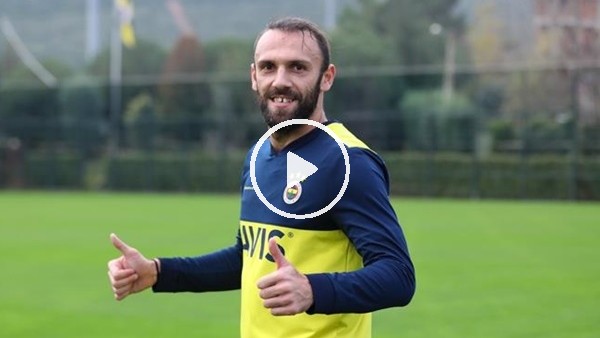 Vedat Muriqi sıkı çalışıyor..