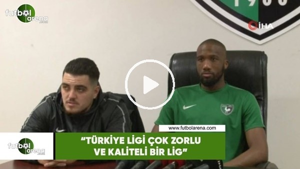 Zakarya: "Türkiye ligi çok zorlu ve kaliteli bir lig"