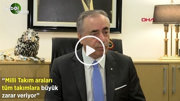 Mustafa Cengiz: "Milli Takım araları tüm takımlara büyük zarar veriyor"