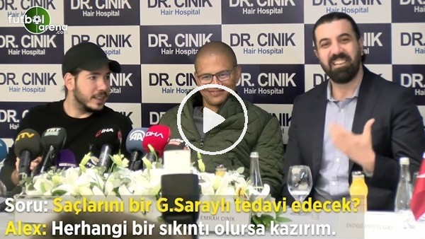 Alex de Souza espriyi patlattı! "Herhangi bir sıkıntı olursa saçları kazırım"