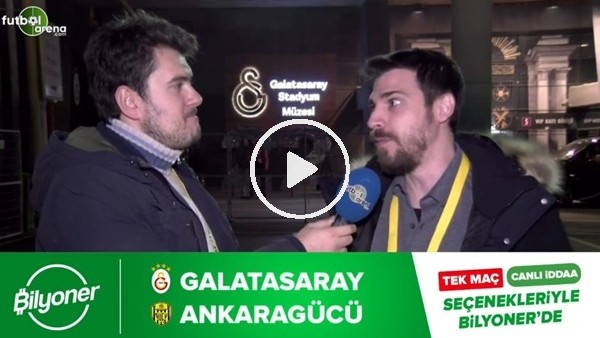 Galatasaray - Ankaragücü maçının heyecanı Bilyoner'de!