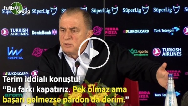 Fatih Term iddialı konuştu! "Bu farkı kapatırız. Pek olmaz ama başarı gelmezse pardon da derim"