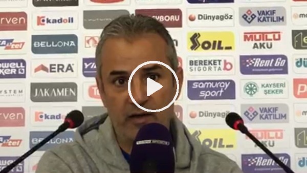 İsmail Kartal: "Çok net pozisyonlar bulduk ama değerlendiremedik"