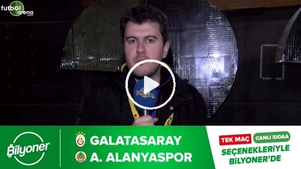 Galatasaray - Aytemiz Alanyaspor maçı Bilyoner'de!