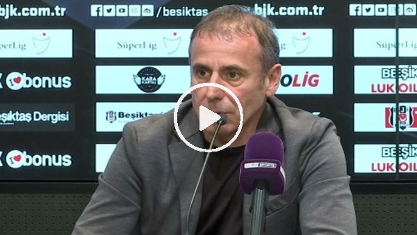 Abdullah Avcı ve Hamza Hamzaoğlu'nun maç sonu açıklamaları