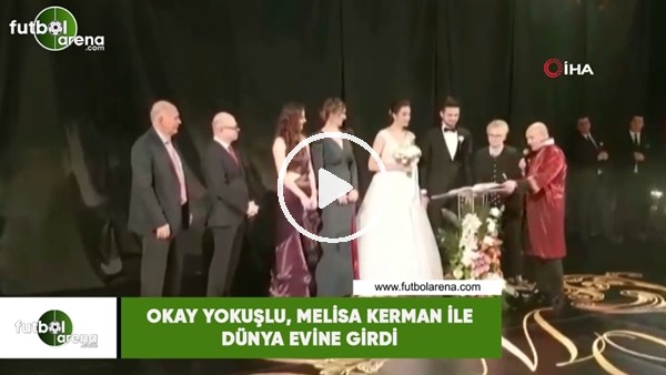 Okay Yokuşlu, Melisa Kerman ile dünya evine girdi