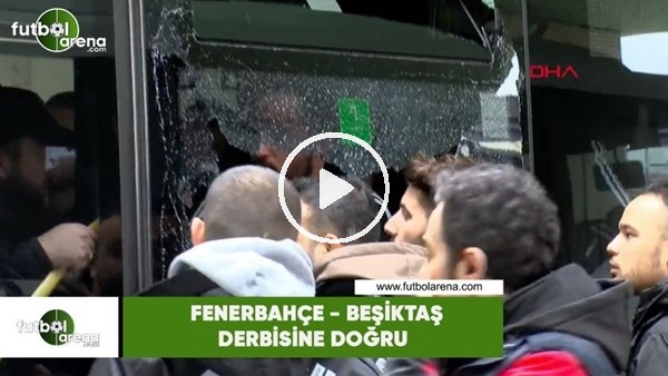 Otobüsün camını kıran Beşiktaş taraftarları gözaltına alındı