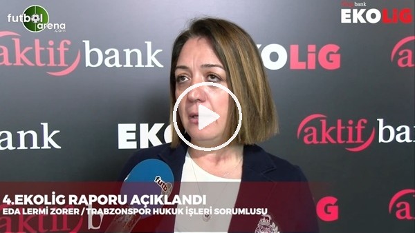 Eda Lermi Zorer, 4. EkoLig raporu sonrası FutbolArena'ya konuştu