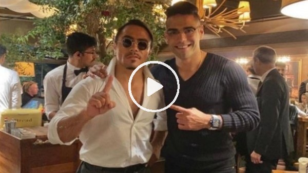 Falcao, Nusret'e özenirse..