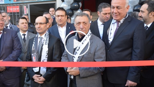 Ahmet Nur Çebi, Aydın'da Beşiktaşlılar Derneği açılış törenine katıldı