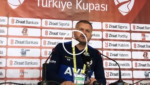 Fenerbahçe Yardımcı antrenörü Volkan Kazan: "Gerekli çalışmaları yapıp yolumuza devam edeceğiz"