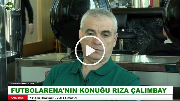 Rıza Çalımbay: "Biz mütevazi bir takımız, ilk yarıdaki performansımızın kat kat üstüne çıkmamız gerekiyor"