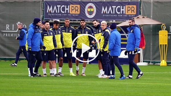 Fenerbahçe hazırlıklarını sürdürdü