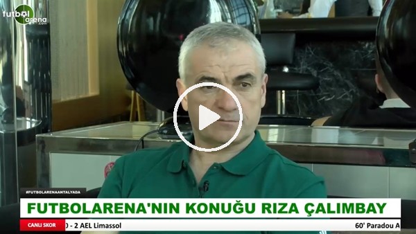 Rıza Çalımbay: "Şu an lideriz ama biz hariç herkes şampiyon olacağız diyor"