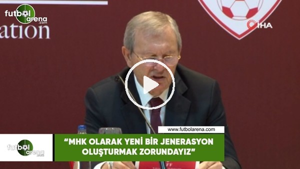 Zekeriya Alp: "MHK olarak yeni bir jenerasyon oluşturmak zorundayız"