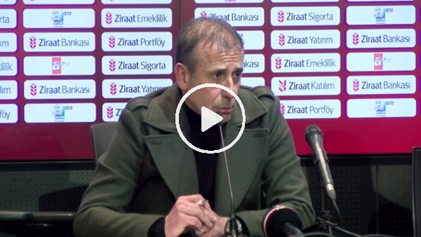 Abdullah Avcı, "Ben böyle takım görmedim" sözlerine açıklık getirdi