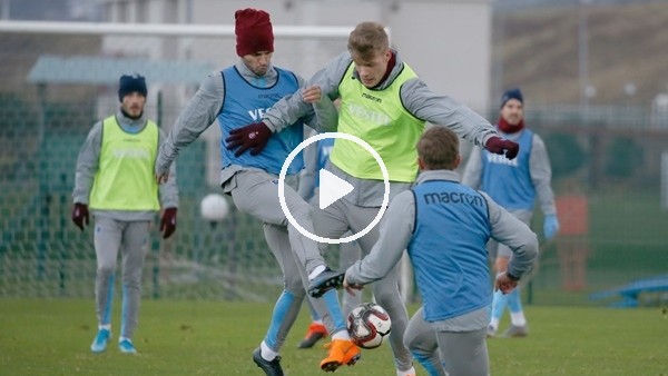 Trabzonspor'da Denizlispor maçı hazırlıkları