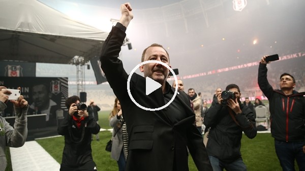 Sergen Yalçın, Beşiktaş taraftarıyla kavuştu