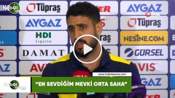 Tolga Ciğerci: "En sevdiğim mevki orta saha"