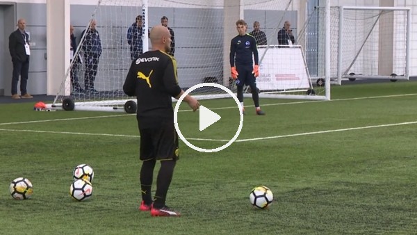 Fenerbahçe Kaleci Antrenörü Marco Knoop'un antrenman metotları
