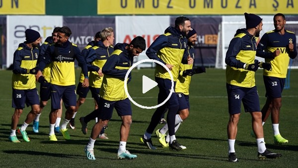 Fenerbahçe pas çalıştı
