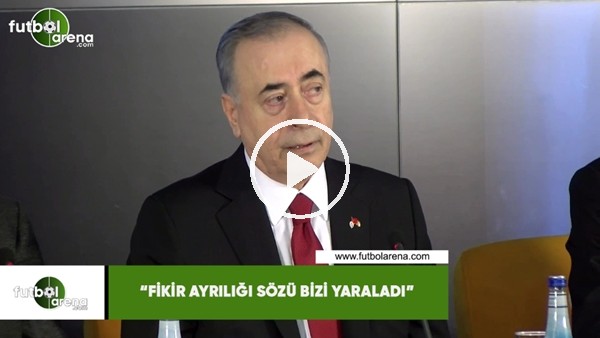 Mustafa Cengiz: "Fikir ayrılığı söz bizi yaraladı"