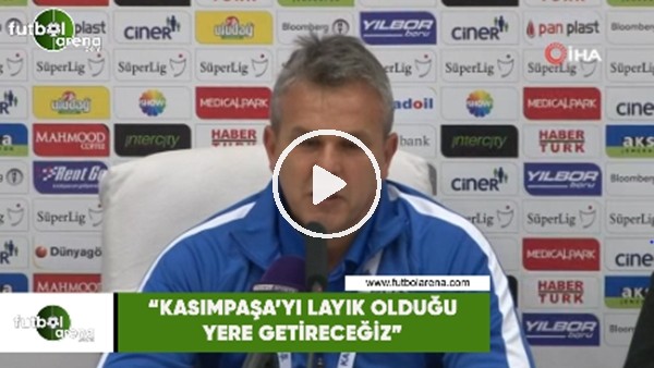 Erkan Çokar: "Kasımpaşa'yı layık olduğu yere getireceğiz"