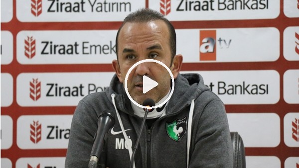 Mehmet Özdilek: "Biz kupada eleneceksek böyle elenmeliydik"